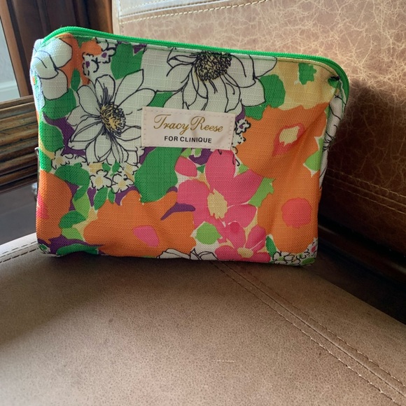 Clinique Other - Tracy Reece Cosmetic Make Up Bag Case.